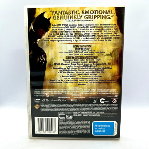 Batman Begins - 2 Disc Special Edition (DC Comics) - DVD